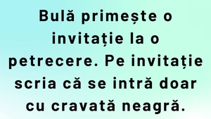BANC | Bulă și petrecerea black-tie