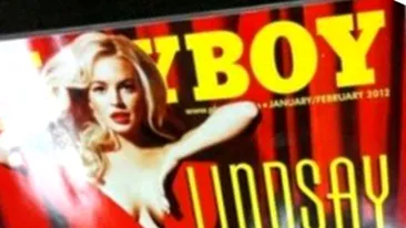 Asa arata Lindsay Lohan pe coperta Playboy