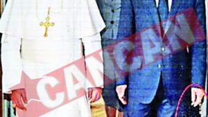 Sarkozy, cu trei picioare