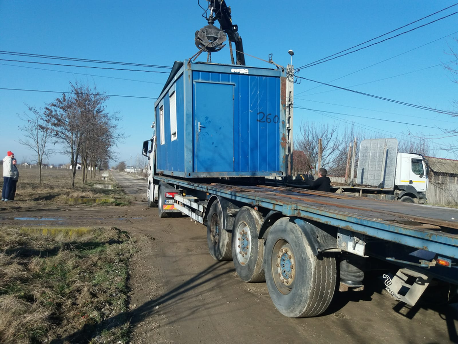 Containerele de Rast sunt transformate în cabinete medicale la Orșova