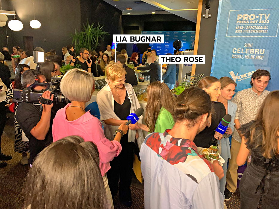 Lia Bugnar s-a băgat în seamă cu Theo Rose