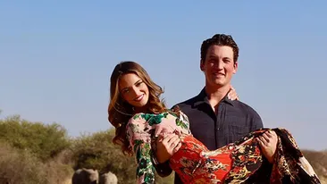Miles Teller şi-a cerut iubita de soţie! Uite ce inel impresionant i-a dăruit fotomodelului Keleigh Sperry