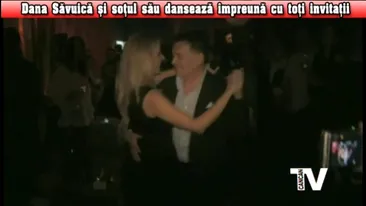 Dana Savuica danseaza cu sotul