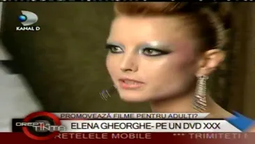 VIDEO Elena Gheorghe a aparut pe coperta unui DVD porno! Vezi aici ce zice artista!