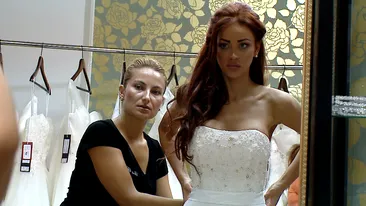 Asa arată rochia de nuntă a Biancăi Drăgusanu! Roscata arată senzational imbrăcată in mireasa
