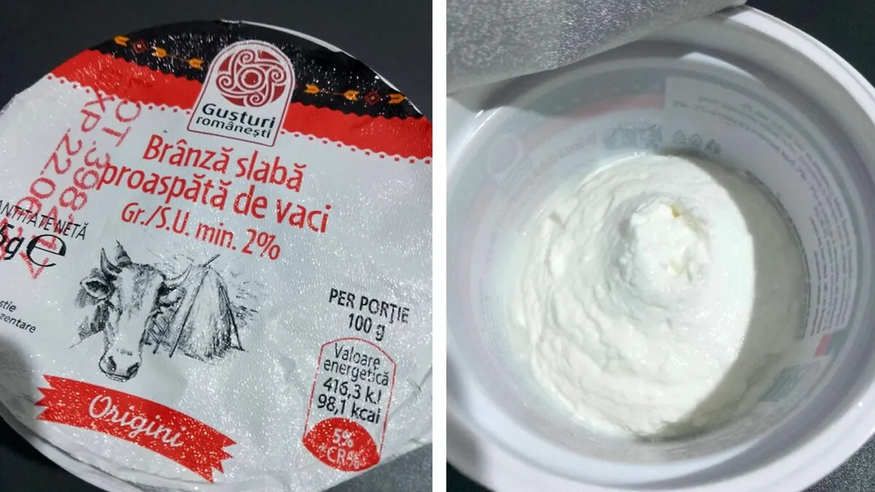 Ana din Iași a cumpărat o brânză de vaci din Mega Image. Când a ajuns acasă, a crezut că nu vede bine. Ce era, de fapt, înăuntru