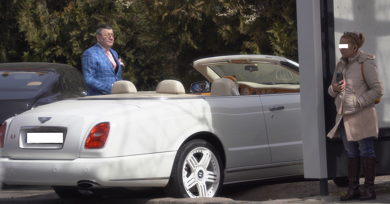 Dan Nicorescu a profitat de primele zile călduroase de primăvară (Foto: CANCAN.RO)