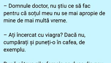 Bancul sfârșitului de iulie | Doctorul și nevasta disperată
