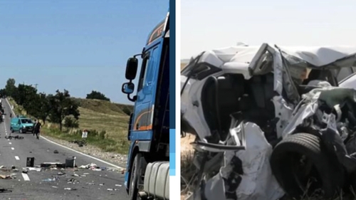 Andrei a murit pe loc într-un teribil accident la Târgu Frumos! Soția și cele două fiice, în stare critică
