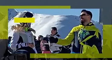 Jador s-a întâlnit cu idolul său din copilărie, pe pârtie. Artistul e “topit” după o blondă celebră!