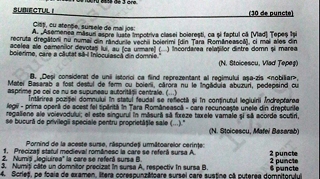 Uite care au fost subiectele la istorie si matematica la BAC 2011