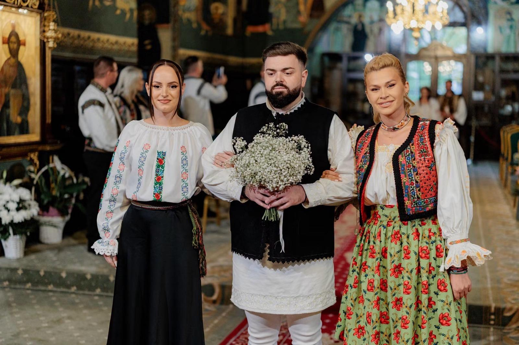 Oana Tomoioagă, în postura de nașă de cununie / Sursa foto: Social media
