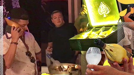 Fentosanii din ”Brigada Nepoții” au cheltuit 40.000 € într-un singur weekend pe șampanii Armand de Brignac!