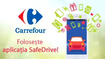 (P) Carrefour Romania sprijina siguranta in trafic prin aplicatia SafeDrive