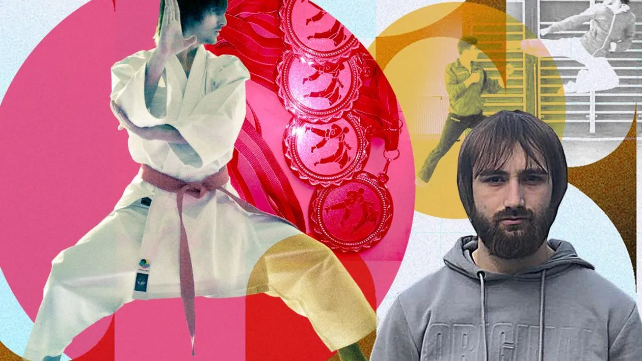 El e karatistul cu peste 350 de medalii!