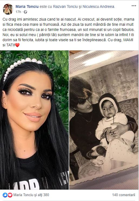 Andreea Tonciu, în lacrimi de ziua ei! Ce mărturisiri emoționante a făcut vedeta și ce surprize i-a pregătit Anamaria Prodan, nașa sa