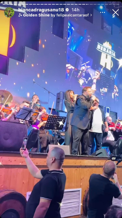 Florin Salam, show de zile mari la Berăria H! A venit cu orchestra, iar Bianca Drăgușanu a fost nelipsită de la concert