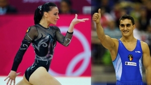 Un adevărat selfie de campioni! CĂTĂLINA PONOR şi MARIAN DRĂGULESCU, împreună la un eveniment monden