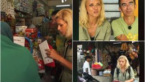 Mihai Găinușă și Oana Paraschiv au furat din nou, la Asia Express. Ce au sustras dintr-un magazin
