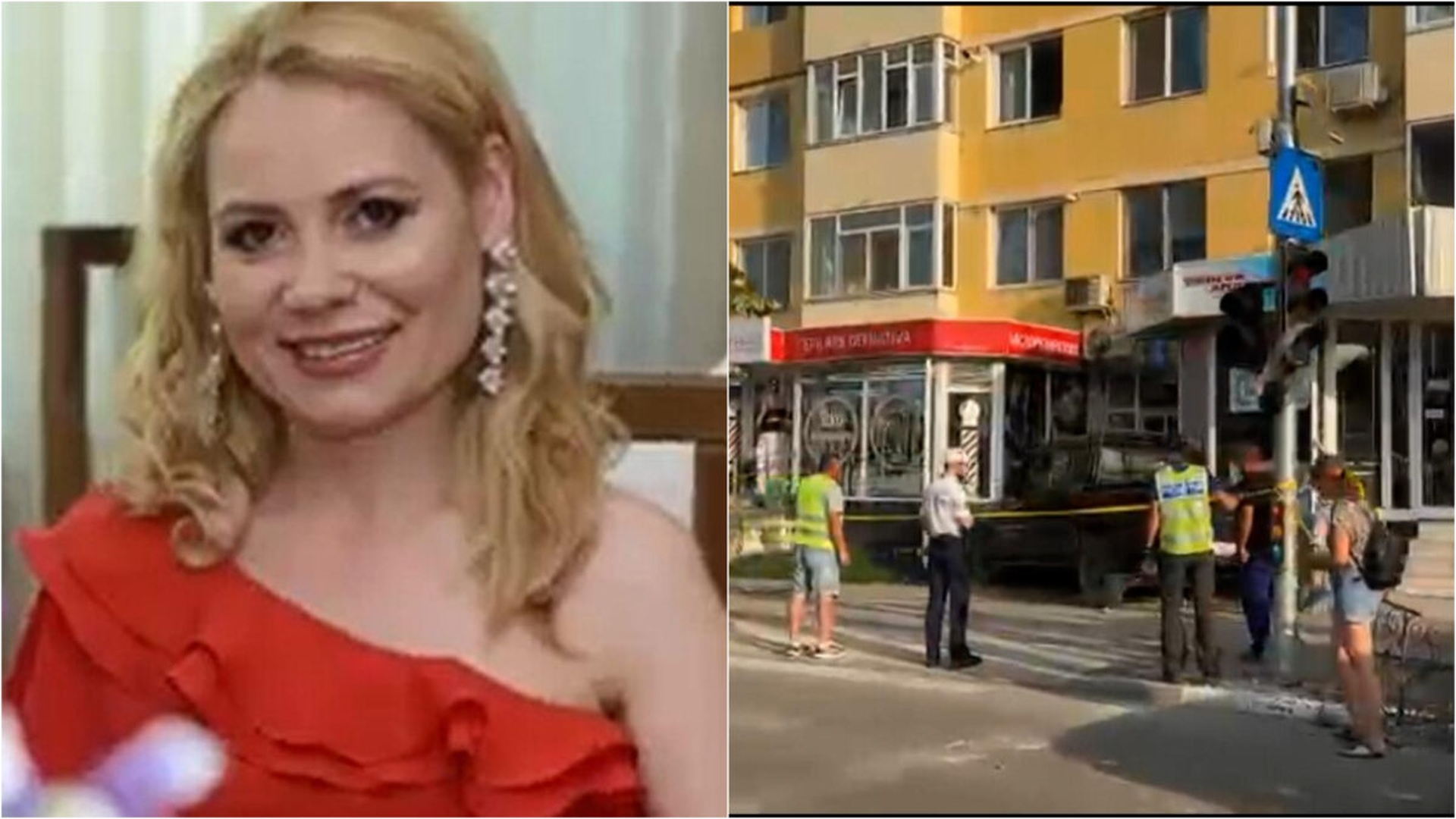 Ea este Tatiana, femeia de 44 de ani spulberată de o camionetă în timp ce stătea pe o bancă. Filmul tragediei din Tulcea