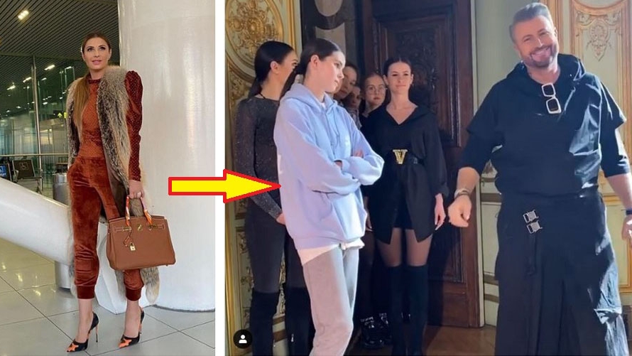 Anamaria Prodan, în lacrimi la Săptămâna Modei din Paris! Fata sa cea mare a defilat pentru Cătălin Botezatu. Cum a apărut sexy impresara pe catwalk alături de Rebecca Dumitrescu