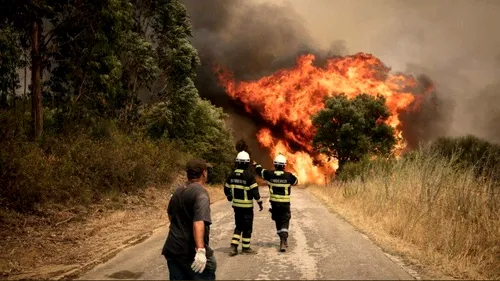 Incendiile de vegetație din Potugalia au luat zeci de vieți! Bilanțul victimelor și imagini cutremurătoare surprinse de martori și pompieri