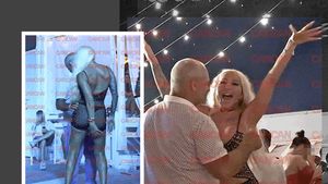 Soția lui Romeo Dunca a șocat, din nou, audiența în club: ținută bombă, dansuri lascive și țipături! Abia și-a strunit ”pantera”!