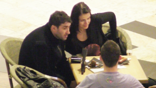 Nu este tot timpul umbra lui Gigi Becali! Ionut Lutu si-a facut timp pentru a-si duce iubita in mall