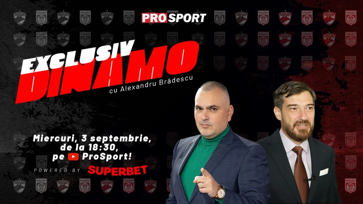 EXCLUSIV DINAMO, azi de la ora 18.30. Totul despre ultimele transferuri: un nume surpriză pe listă! Ion Alexandru, redactor-șef Eurosport.ro, invitat special