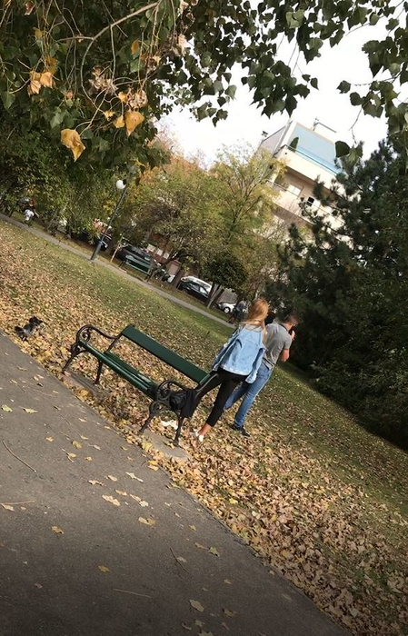 De când a ieşit din închisoare, Cristian Boureanu este nedezlipit de tânăra lui iubită