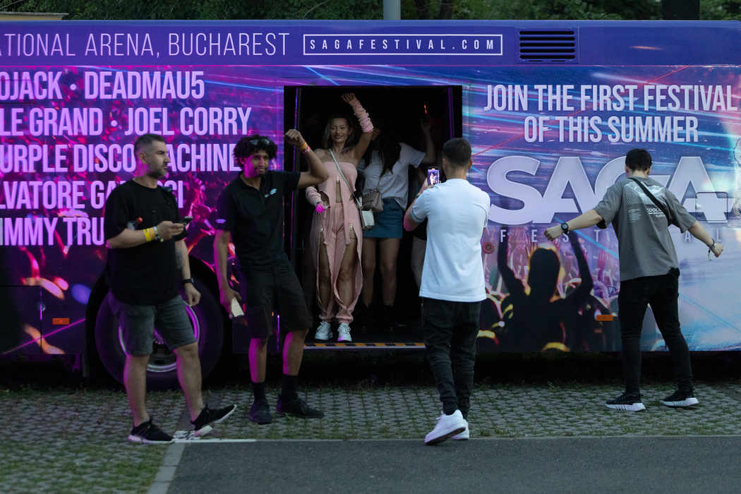 Festivalul Saga a reunit, în weekend, mulți tineri din toată Europa (Foto: CANCAN.RO)
