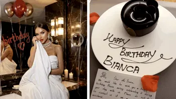 Bianca Drăgușanu, aniversare plină de emoții! Ce surpriză i-a pregătit Gabi Bădălău