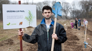 DJ-ii de la Radio 21 au plantat "o noua padure la Snagov"