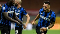 Romelu Lukaku și Lautaro Martinez salută performanța Interului în Europa League!