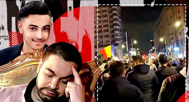 Fiul lui Florin Salam a venit la protestele anti-restricții, deși unchiul lui a murit din cauza COVID-19