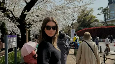 FOTO. Teodora Stoica, imagini fabuloase din Japonia. A fost la templul acoperit cu foiță de aur