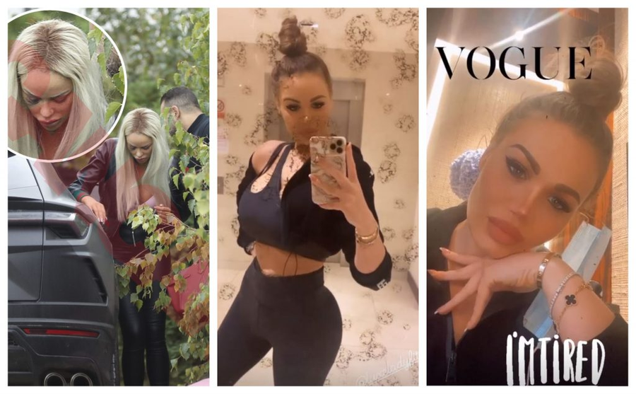 Bianca Drăgușanu și Daria Radionova au vorbit la telefon după ce fosta prezentatoare a jignit-o în public pe tânăra afaceristă. Totul a avut loc la doar o zi după ce Alex Bodi a snopit-o pe femeia pe care pretinde că o iubește © CANCAN.RO / Instagram Stories