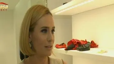 Andreea Esca nu se considera vedeta: Ma imbrac de mai multe ori cu aceeasi haina