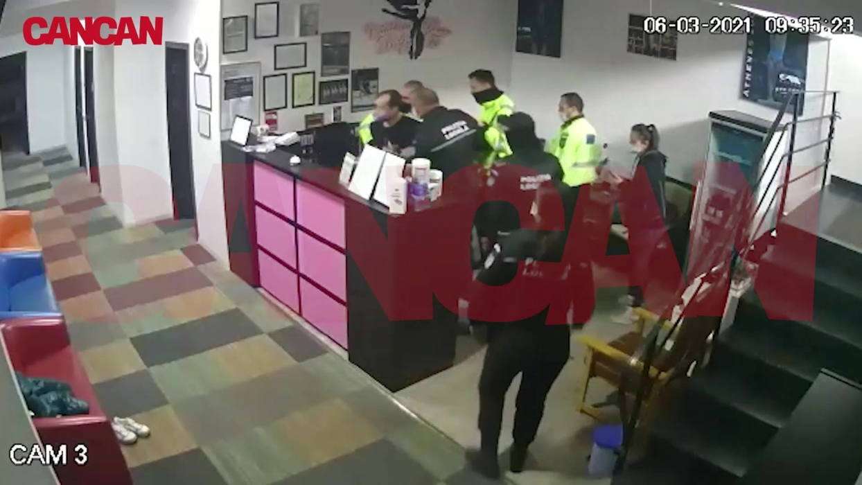 Imagini ale incidentului în care a fost implicat Florin Bărbăscu, tatăl vitreg al Cătălinei Ponor