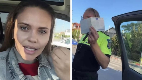 Cristina Șișcanu acuză polițiștii care i-au dat amendă: „Sunt traumatizată. Mașina lor era parcată pe...”