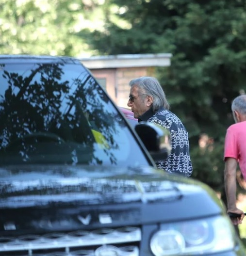 Ilie Năstase, la mașină cu Brigitte