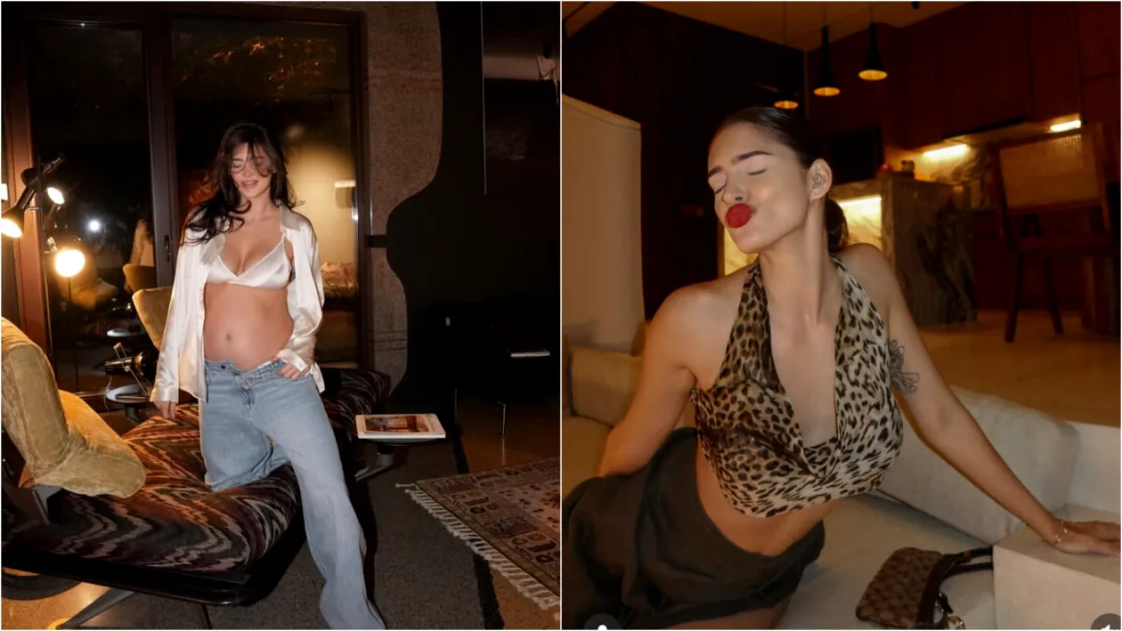 Influencerița din România a anunțat că este însărcinată pentru a doua oară, dar nimeni nu știe cine este tatăl copilului