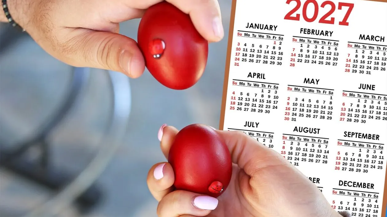 Surpriză de proporții! Pe ce data pică Paștele în 2027