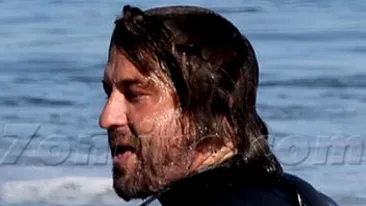 Gerard Butler s-a accidentat grav la filmari! Era gata sa se inece in ocean!