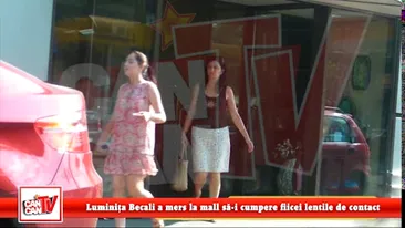 Luminita Becali a mers la mall sa-i cumpere fiicei lentile de contact