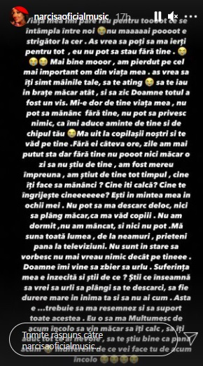 Narcisa Moisa, reacție șocantă după ce Yoannes a anunțat despărțirea. Artista l-a implorat să o ierte, cu ochii în lacrimi: „Mai bine mor”