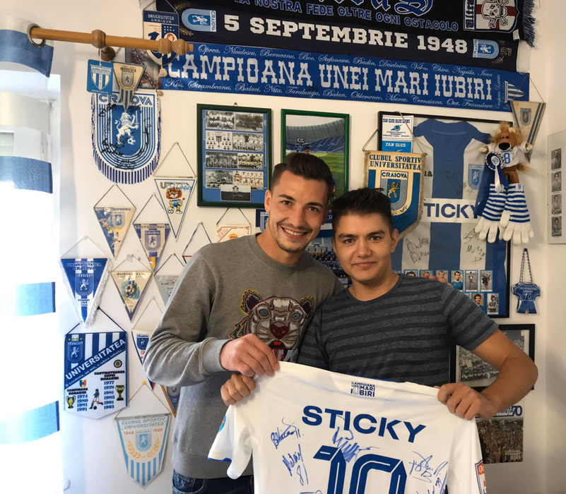 Daniel și unul dintre preferații lui, Alexandru Mateiu