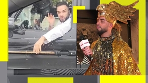 De la foarfecă şi pieptăn a trecut la ameninţări! Cum arată "Faraonul Sclipicios" când nu e "bad boy" în trafic