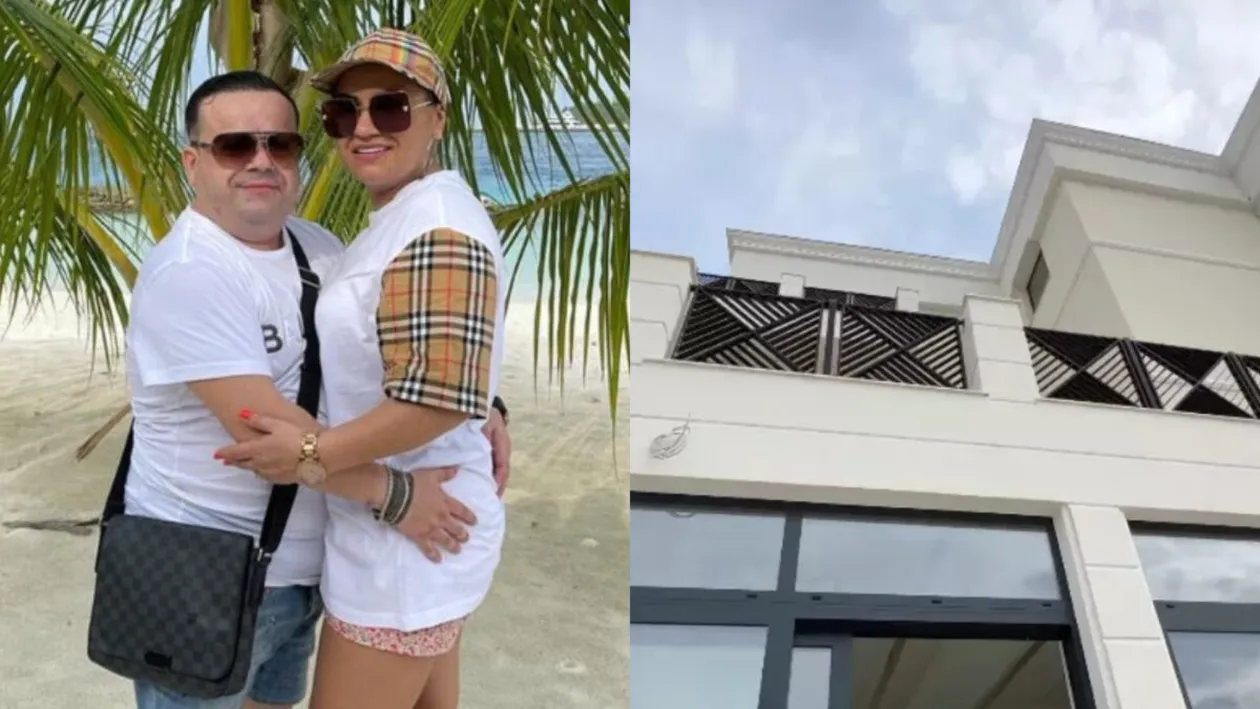 Cum arată hotelul construit de soția lui Adrian Minune. Are 3 etaje, iar la parter este un restaurant cu specific mediteraneean