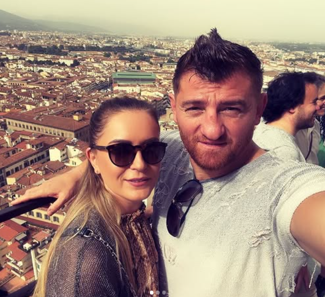 Cătălin Moroșanu și Georgiana / Foto: Instagram